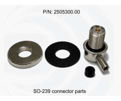 Angular connector SO 239